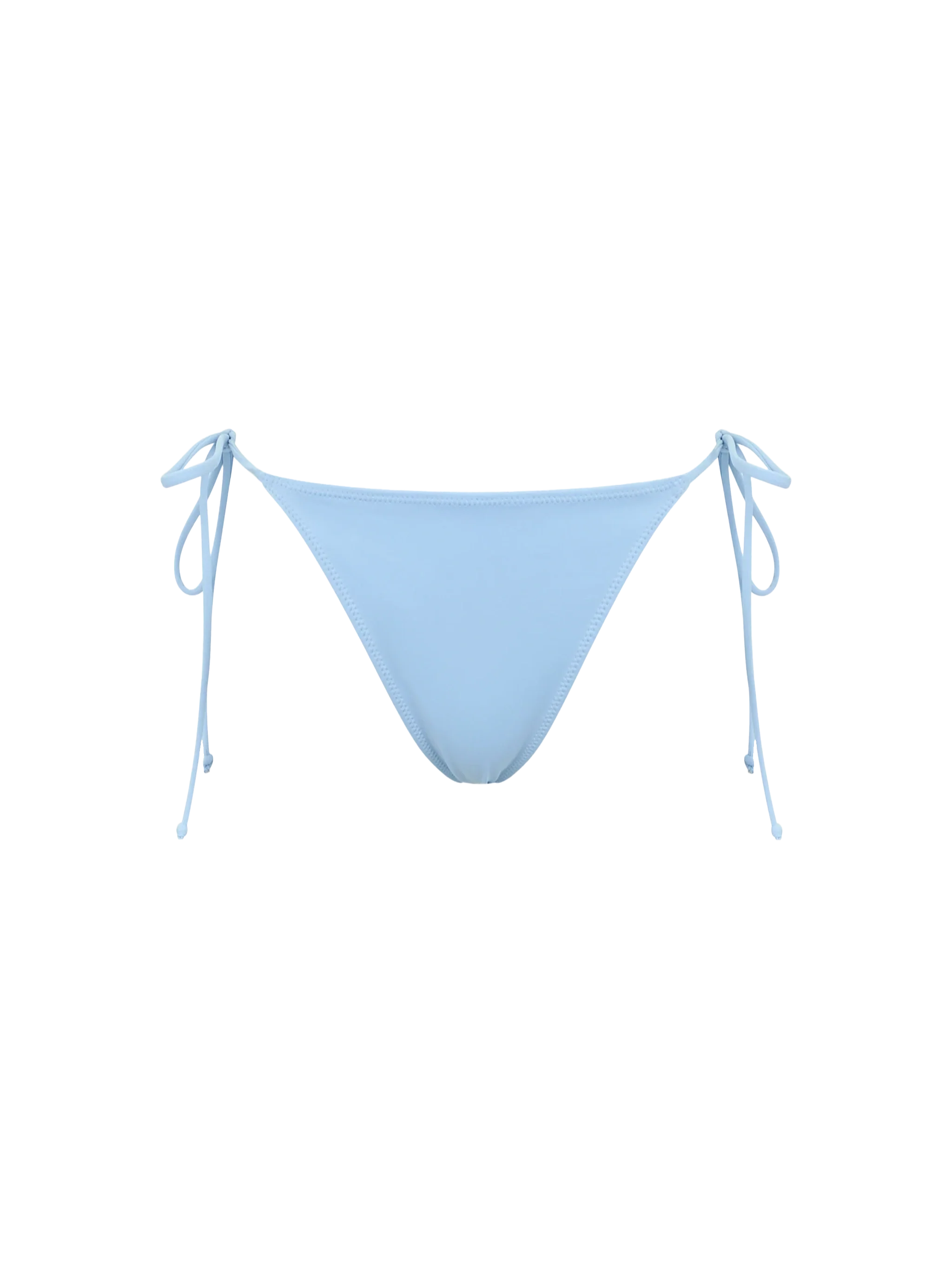 Woman light blue cheeky swim briefs Naomi