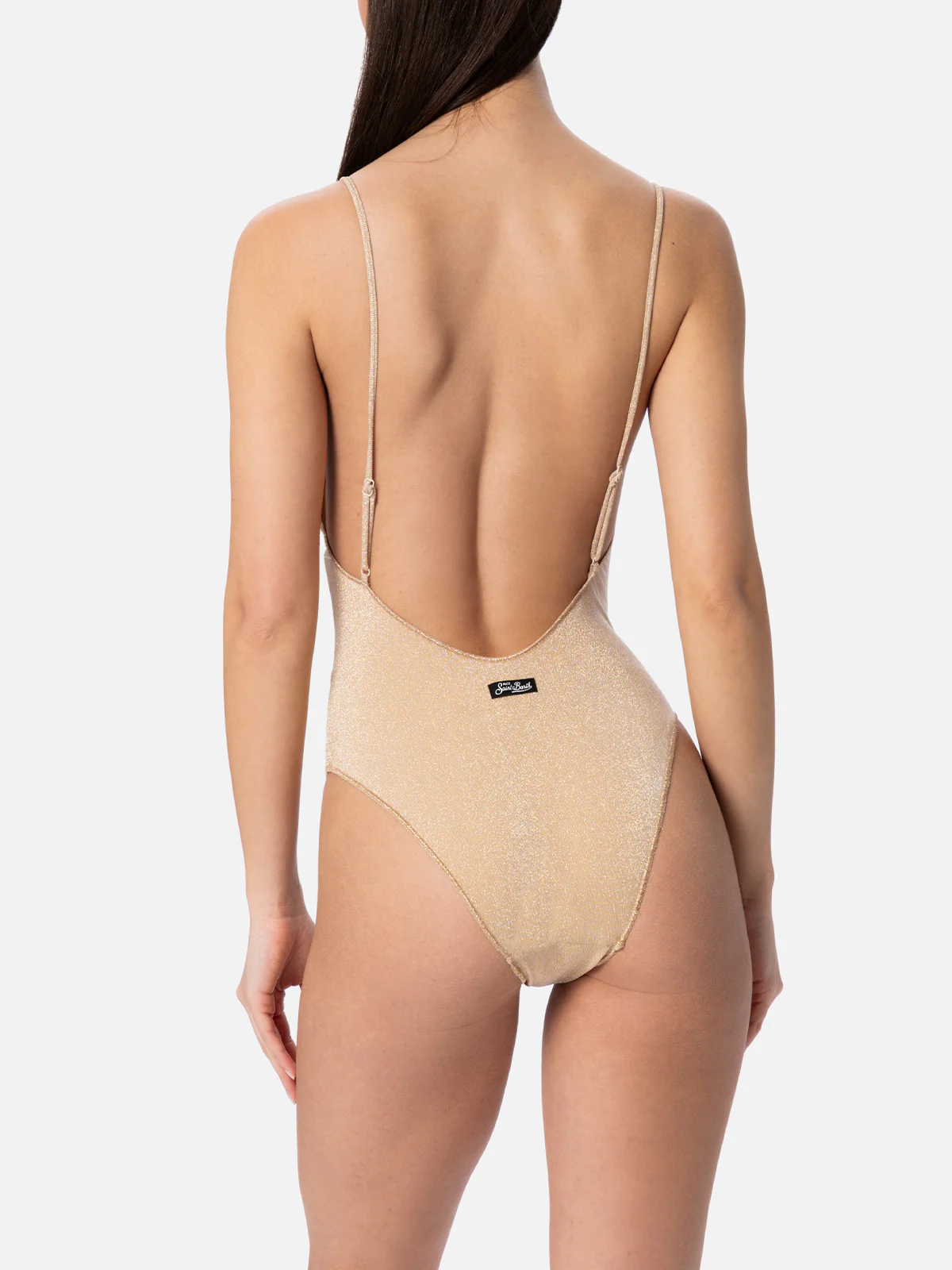 Woman lurex one-piece swimsuit Cecille - Image 4