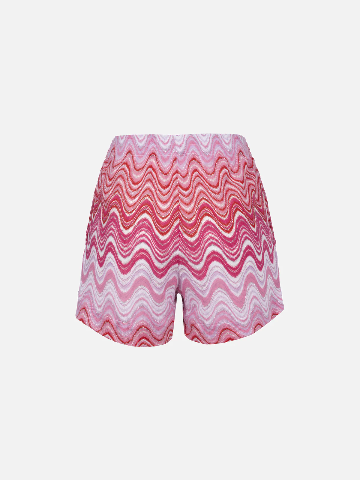 Woman rachel knit fabric pull up shorts Meave - Image 4
