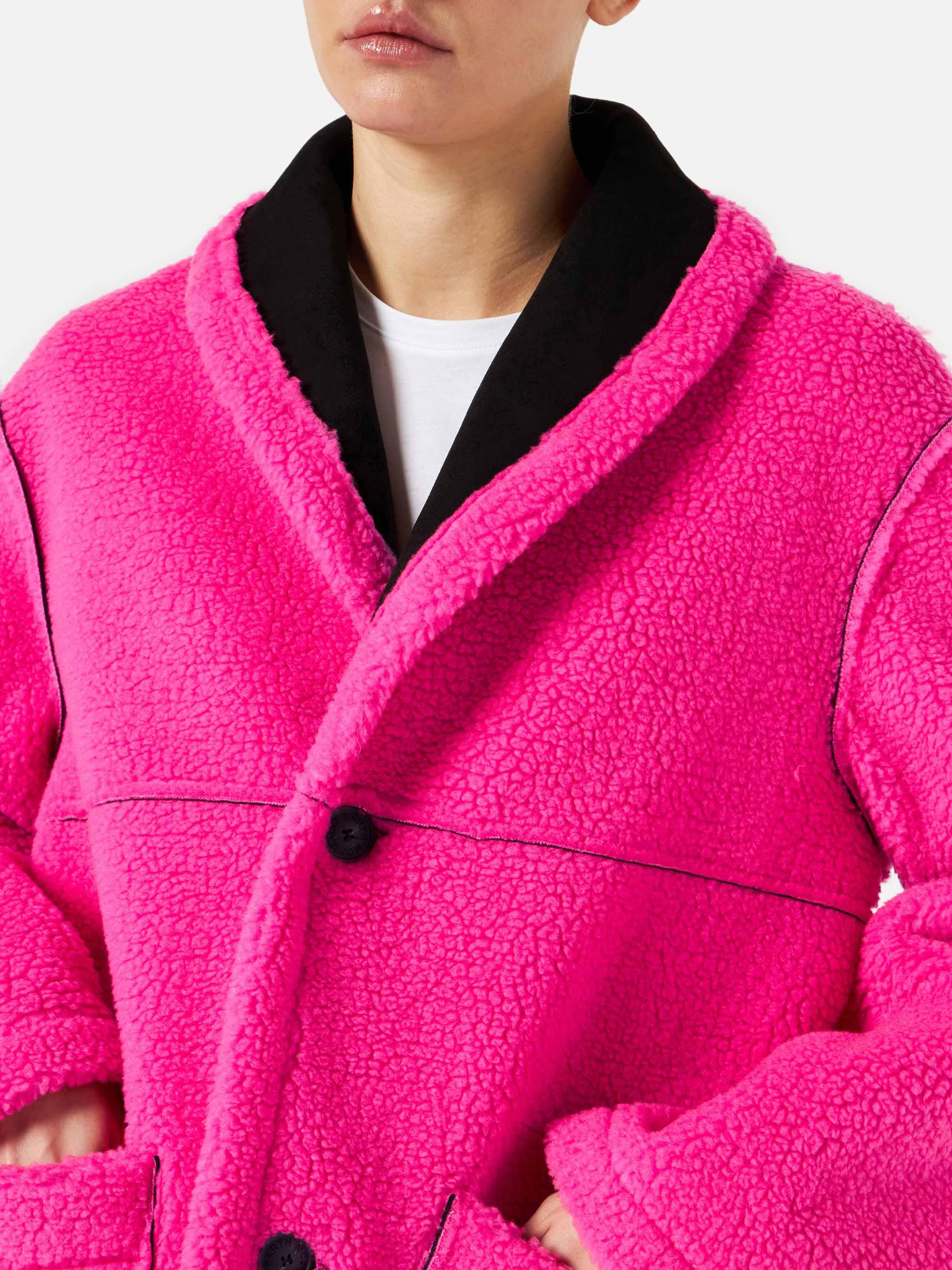 Woman reversible shearling jacket - Image 3