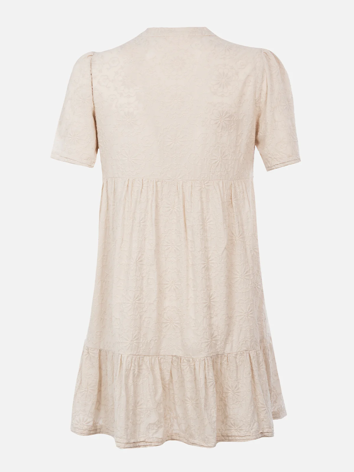 Woman Sangallo lace cotton short dress Siara - Image 5