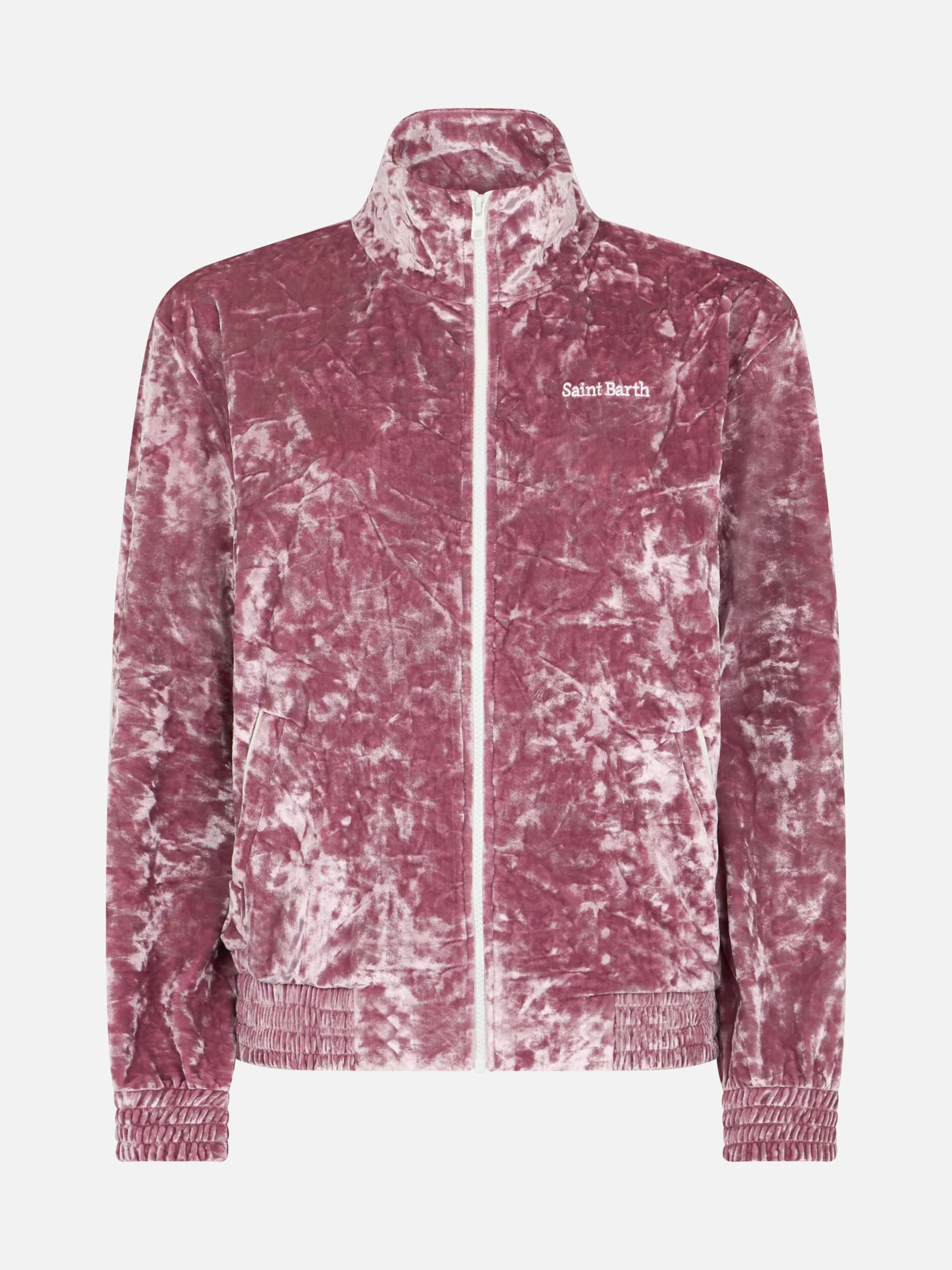 Woman sweatshirt Miriam pink chenille - Image 5