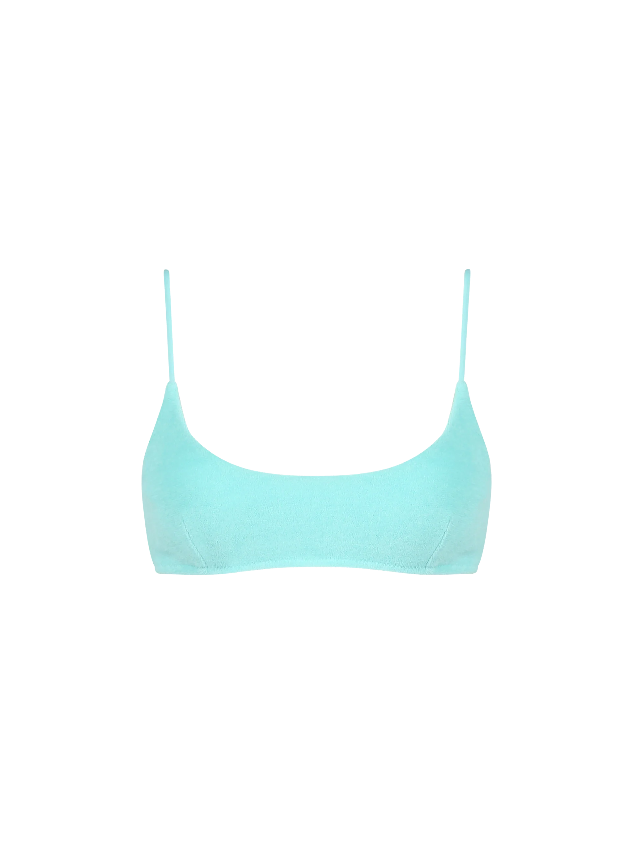 Woman terry bralette beach top Judy