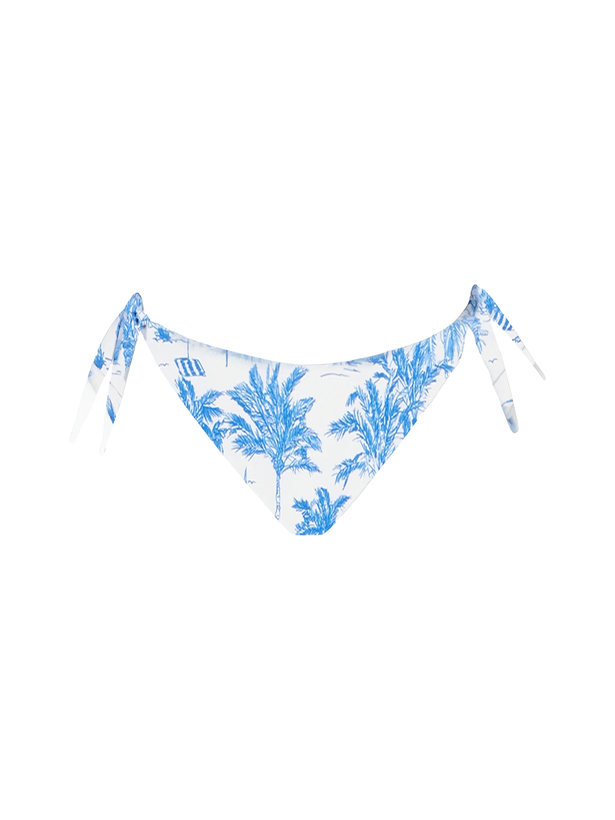 Woman Toile de Jouy classic swim briefs Yali