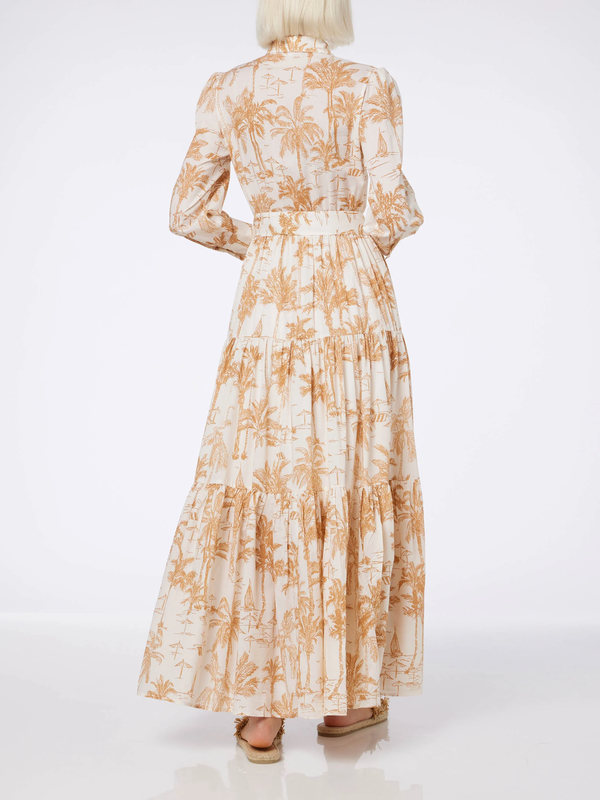 Woman Toile de Jouy cotton dress Jensen - Image 2