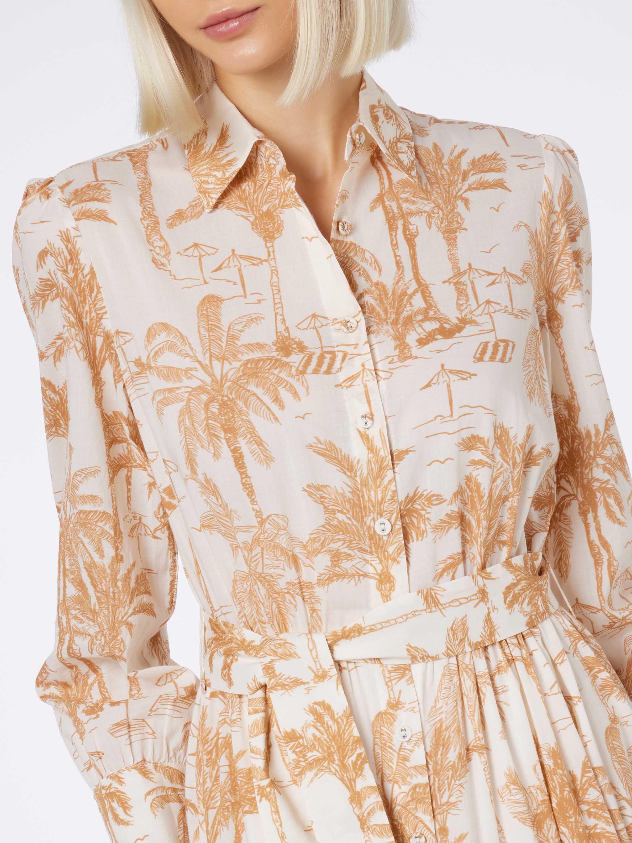 Woman Toile de Jouy cotton dress Jensen - Image 4