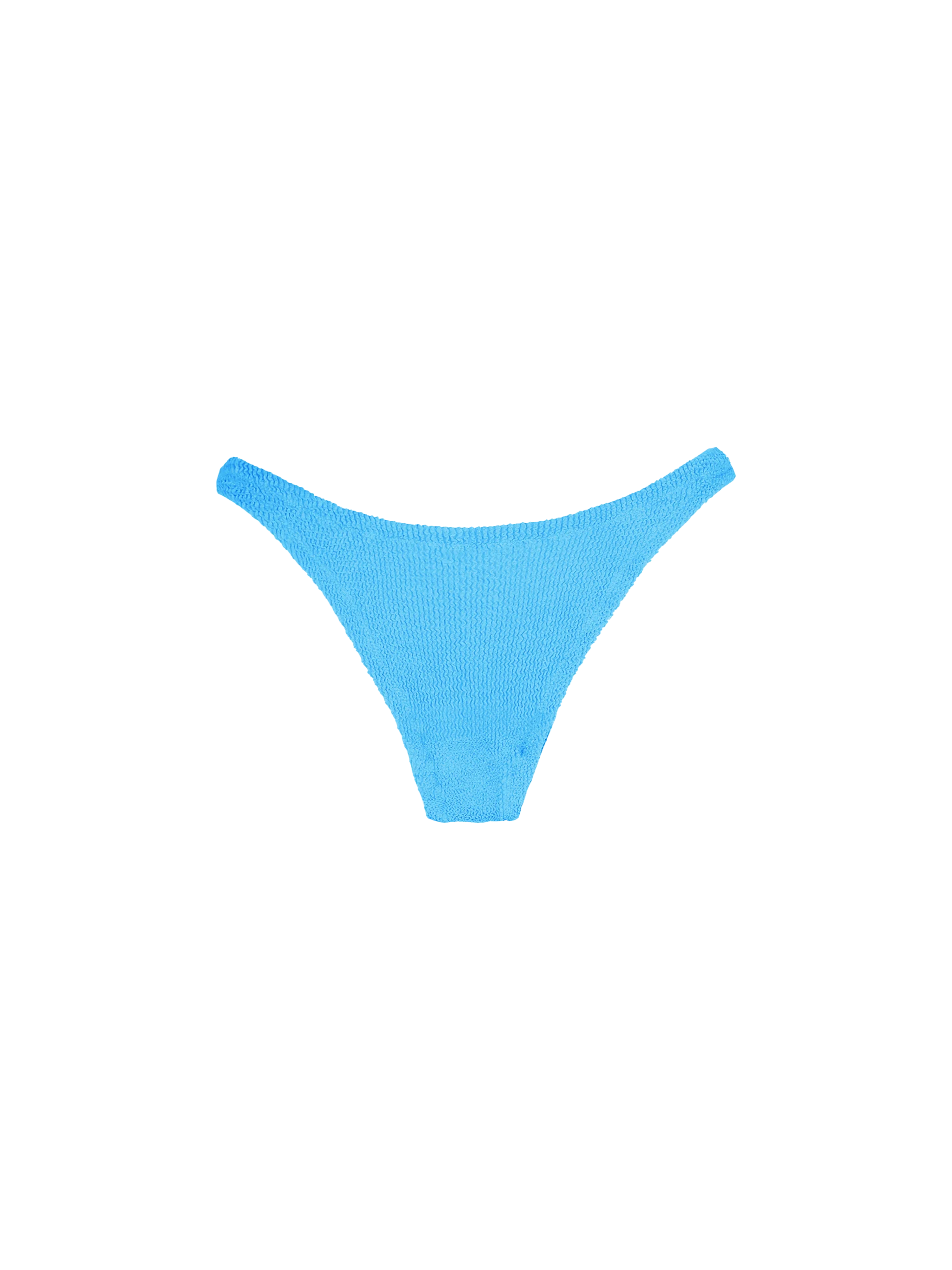 Woman crinkle swim briefs