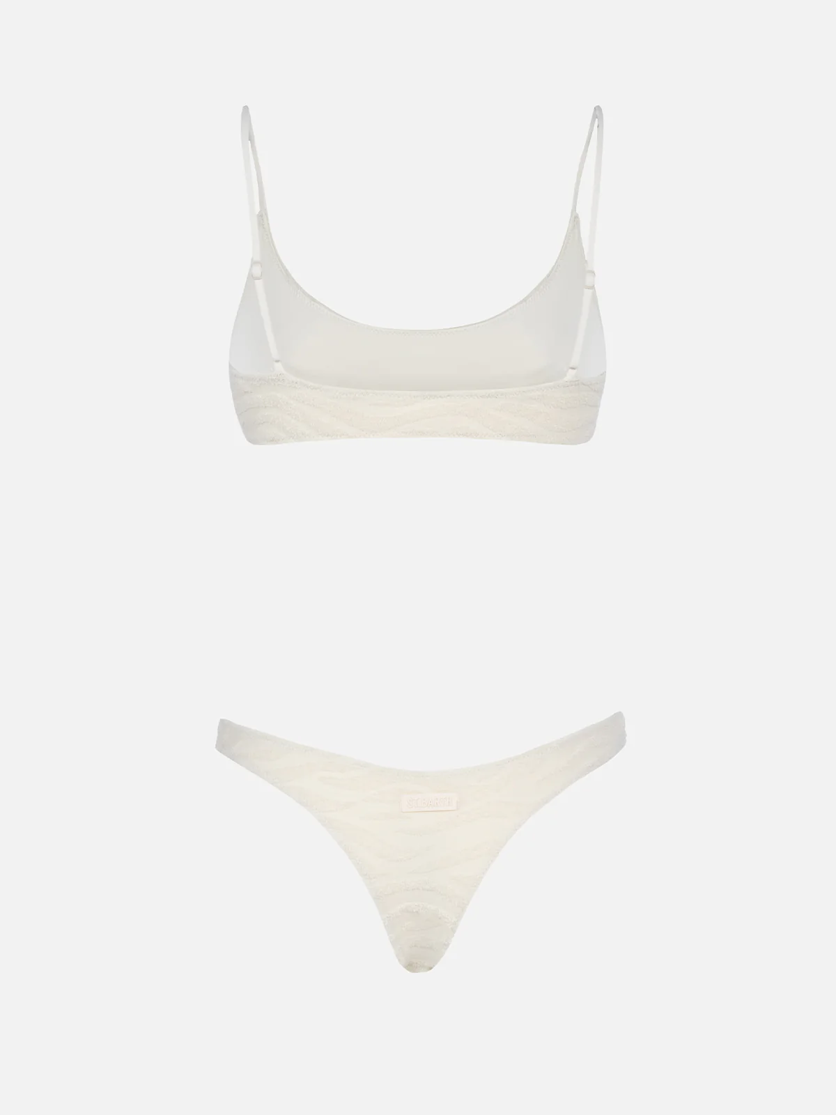 Woman zebra terry bralette bikini Judy Naomi - Image 3